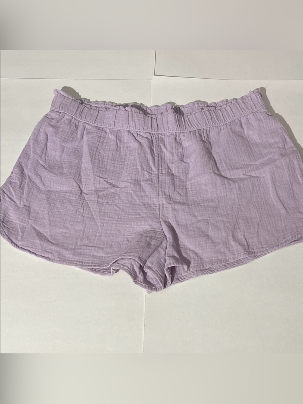 Universal Thread Purple Crinkle Gauze Shorts